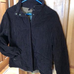 Eddie Bauer Quilted Corduroy coat